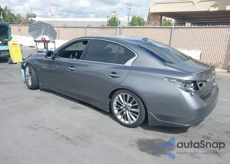 2018 Infiniti Q50 3.0T Luxe из США, поврежденный, VIN JN1EV7AP3JM590526